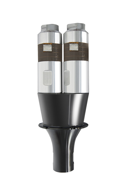 15kHz-4200W 新力源換能器 雙柱直筒(黑灰)